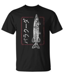 Japan Classic Saltwater Fish Mens Barracuda Fishing Mens Unisex T-Shirt