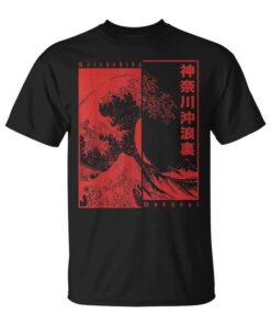 Japanese Aesthetic Japanese Hokusai Great Wave Off Kanagawa Unisex T-Shirt