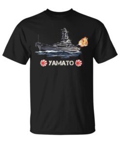 Japanese Battleship Yamato From World War II Unisex T-Shirt