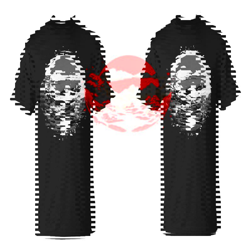 Japanese Landscape Unisex T-Shirt