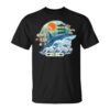 Japanese Shark Great Wave Kanagawa Japan Arteintage Unisex T-Shirt