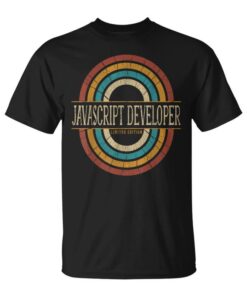 Javascriptintage Developer Retro Unisex T-Shirt