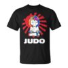 Judo Unicorn Meditation Judoka Judoist Martial Unisex T-Shirt
