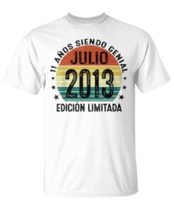 July 2013 11 Years Birthday Boy Made In 2013 Unisex T-Shirt