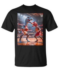 Jurassic Dinos Living Dinoscool Sport Playing Basketball Sleeveless Unisex T-Shirt