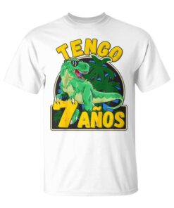 Kids 7 Years Old Birthday Boy Dinosaur I'm 7 Years Old Seventh Unisex T-Shirt