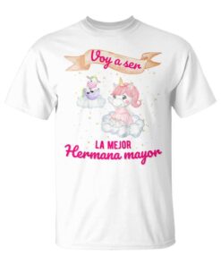 Kids Big Sister I'm Gonna Be The Best Little Sister Girl Baby Gift T-Shirt Unisex T-Shirt