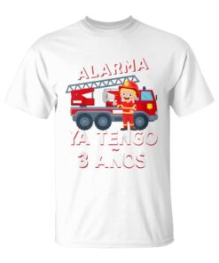 Kids Boys 3rd Birthday Fire Truck I'm Already 3 Years Old Unisex T-Shirt