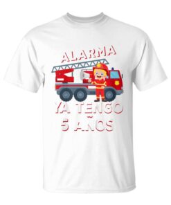 Kids Boys 5th Birthday Fire Truck I'm Already 5 Unisex T-Shirt