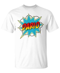 Kids Boys Dario Name Comic Superhero Unisex T-Shirt
