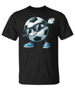 Kids Dabbing Soccer Ball Dab Dance Unisex T-Shirt