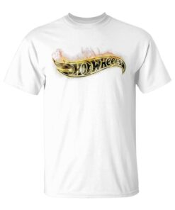 Kids Hot Wheels Boy Official Flared Logo Unisex T-Shirt