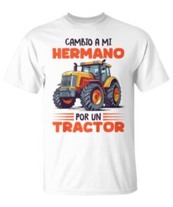 Kids I Trade My Brother For A Tractor Unisex T-Shirt