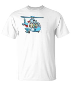Kids I'm 3 Helicopter 3 Year Old Birthday Boy Unisex T-Shirt