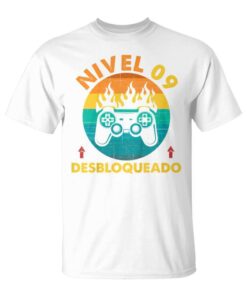 Kids Level 9 Unlocked Gamer 9 Years Old Child Level 9 Unlocked Unisex T-Shirt