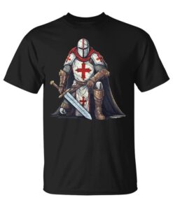 Knight Templar Honor Strength Power Unisex T-Shirt