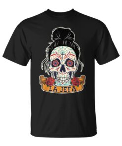 La Jefa Dia De Los Muertos Unisex T-Shirt