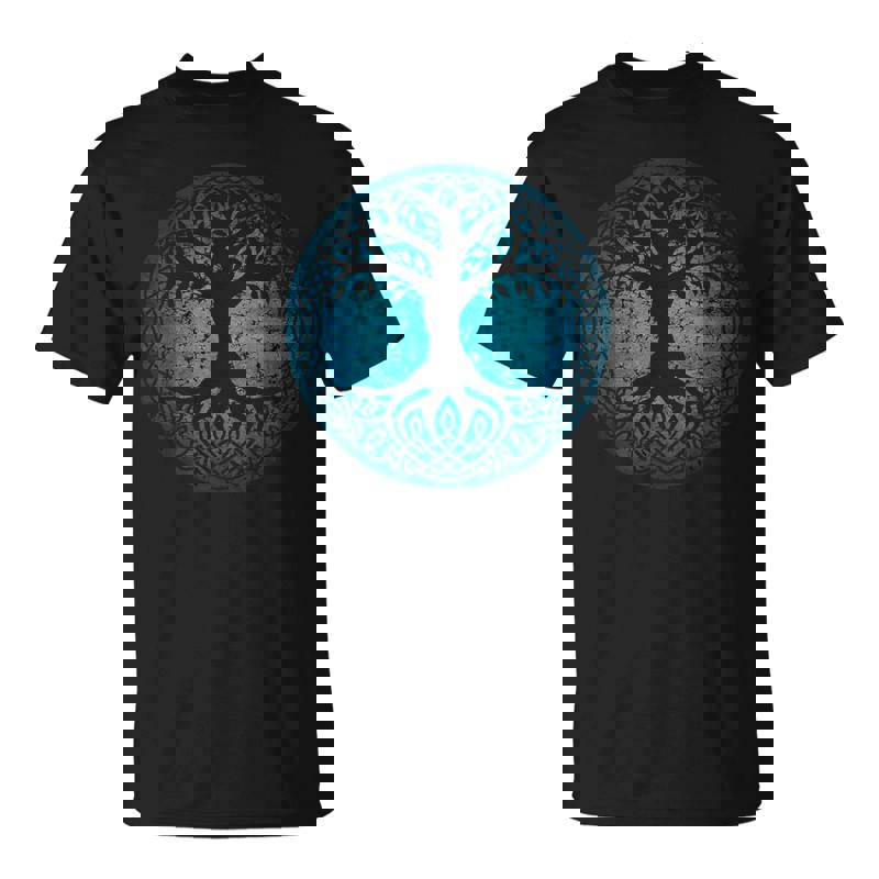 Laida Tree Yggdrasilikingo Celtic Unisex T-Shirt
