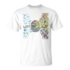 Left Hemisphere Right Hemisphere Brain Design Unisex T-Shirt