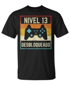 Level 13 Unlocked Humor 13th Birthday Gamer Gift T-Shirt Unisex T-Shirt