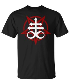 Leviathan Cross With Satanic Pentagram Sleeveless Unisex T-Shirt