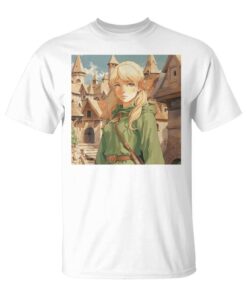Light Fantasy Blonde Elf Medieval Unisex T-Shirt