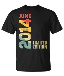 Limited Edition 2014 June 2014 Retro 2014Intage Year 2014 Unisex T-Shirt