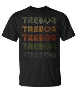 Love Heart Trebor Black Intage Style Grunge Trebor Unisex T-Shirt