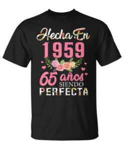 Made In 1959 Perfect Birthday 65 Years Unisex T-Shirt