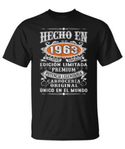 Made In 1963 Limited Edition 61st Birthday Unisex T-Shirt