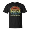 Made In 2012 12 Years Legends Are Born In March 2012 Unisex T-Shirt