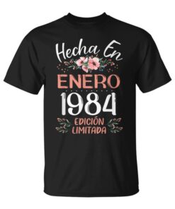 Made In January 1984 Gift 40 Years Birthday Unisex T-Shirt