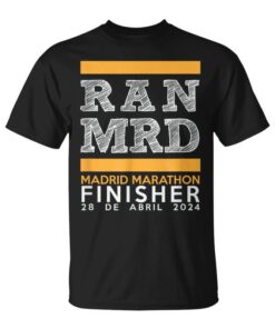 Madrid Marathon 2024 Finisher Unisex T-Shirt