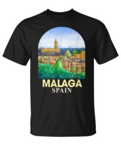 Malaga Spain Travel Cathedral Of Malagaiaje Españaiaje Unisex T-Shirt