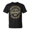 Man 51st Birthday Born In 1971Intage 51 Years Old Unisex T-Shirt