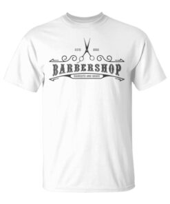 Man Barber Mustache Barber Shop Unisex T-Shirt