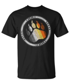 Man Bear Paw With Community Colors Bear Gay Pride Sleeveless Unisex T-Shirt