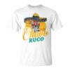 Man Chavo Ruco Skull With Mexican Sombrero Sleeveless Unisex T-Shirt