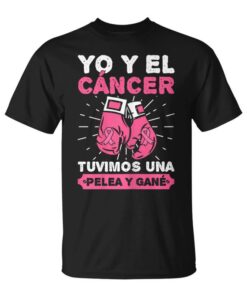 Me And Cancer Boxing Breast Cancer Prevention Gift Unisex T-Shirt