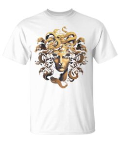Medusahead Greek Mythology Ancient Snake Hair Unisex T-Shirt