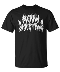 Merry Christmas Death Metal Black Metal Funny Christmas Gothic Unisex T-Shirt