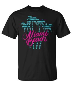 Miami Beach Vacation Souvenir 80'S Miami Beach Unisex T-Shirt
