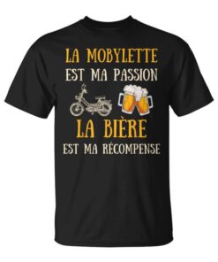 Mobylette Humor Mobeur Idea Humorous Gift Beer Unisex T-Shirt