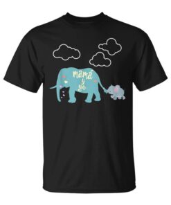 Mommy And Me Elephant Funny Mother Wild Laida Lover Unisex T-Shirt