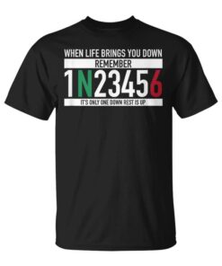 Motorcycle Gear Shift Motorcyclist 1N23456 Unisex T-Shirt