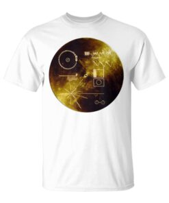 Nasaoyager Sagan Golden Record Space Craft Release Unisex T-Shirt