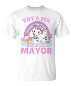 Niñoy A Be Big Sister Unicorns Announce Pregnancy Unisex T-Shirt