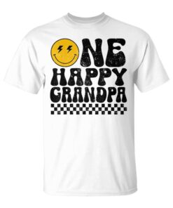 One Happy Dude Grandpa Family 1st Birthday Set Unisex T-Shirt