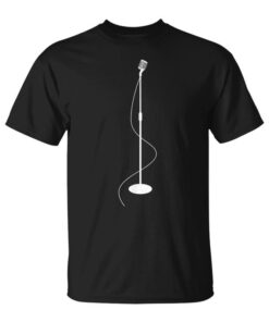 Open Microphone Comedian Stand Up Comedy Retro Microphone Unisex T-Shirt