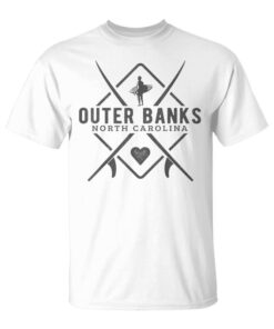 Outer Banks North Carolina Surf Souvenir Unisex T-Shirt